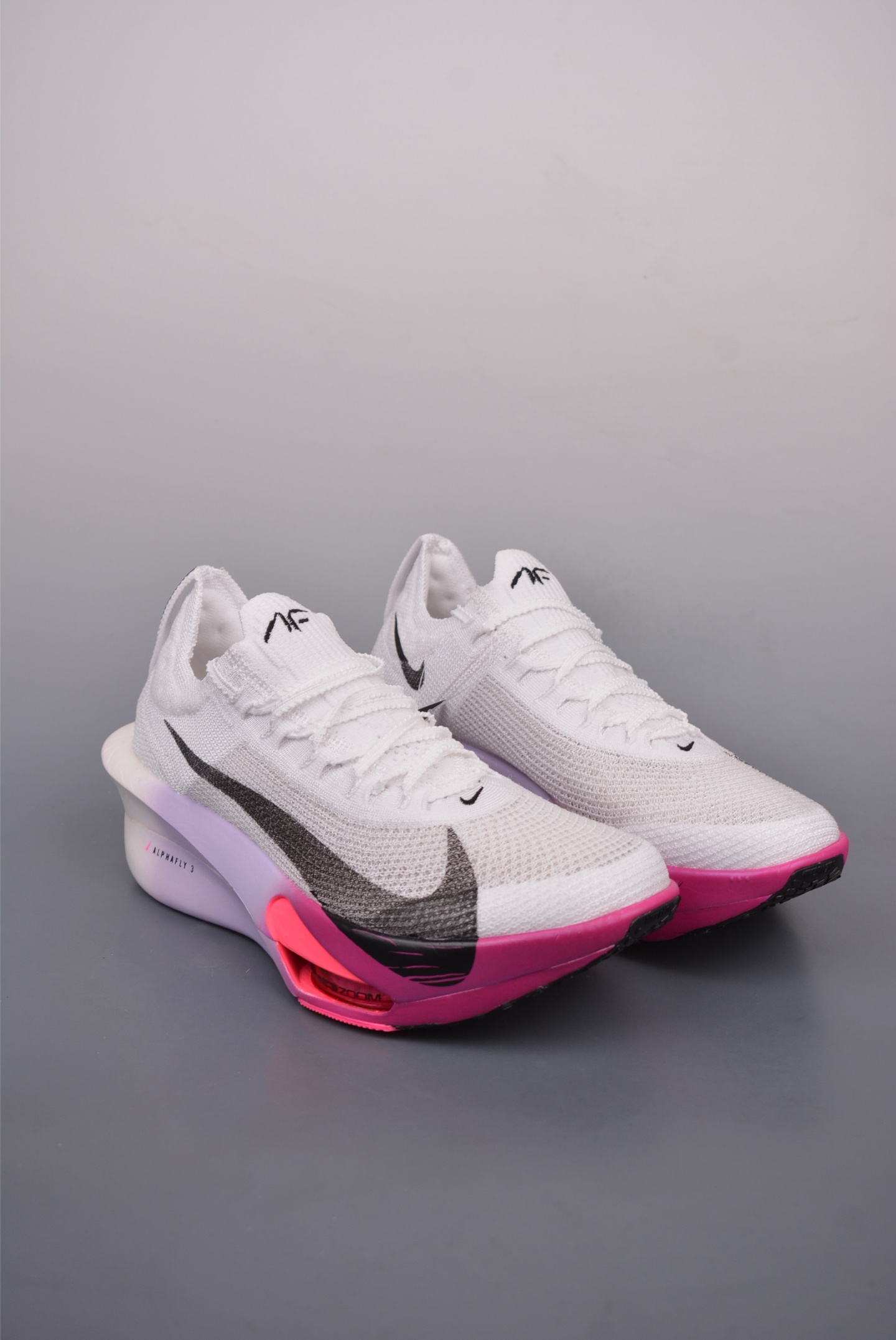 Nike Air Zoom Alphafly Next% 3 Proto White Black Purple FD8311-100