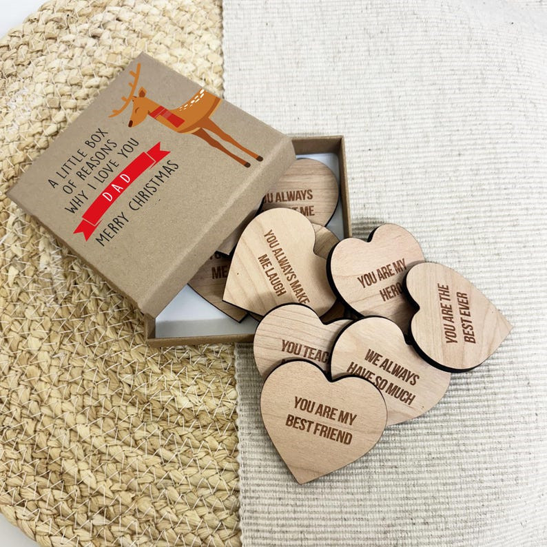 10 Reasons Why I Love You Dad Christmas Gift