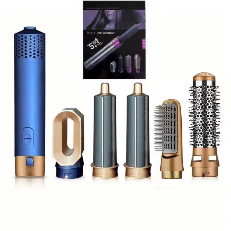 Hairdryer 5in1 Hair Styler Ceramic Curl Wave