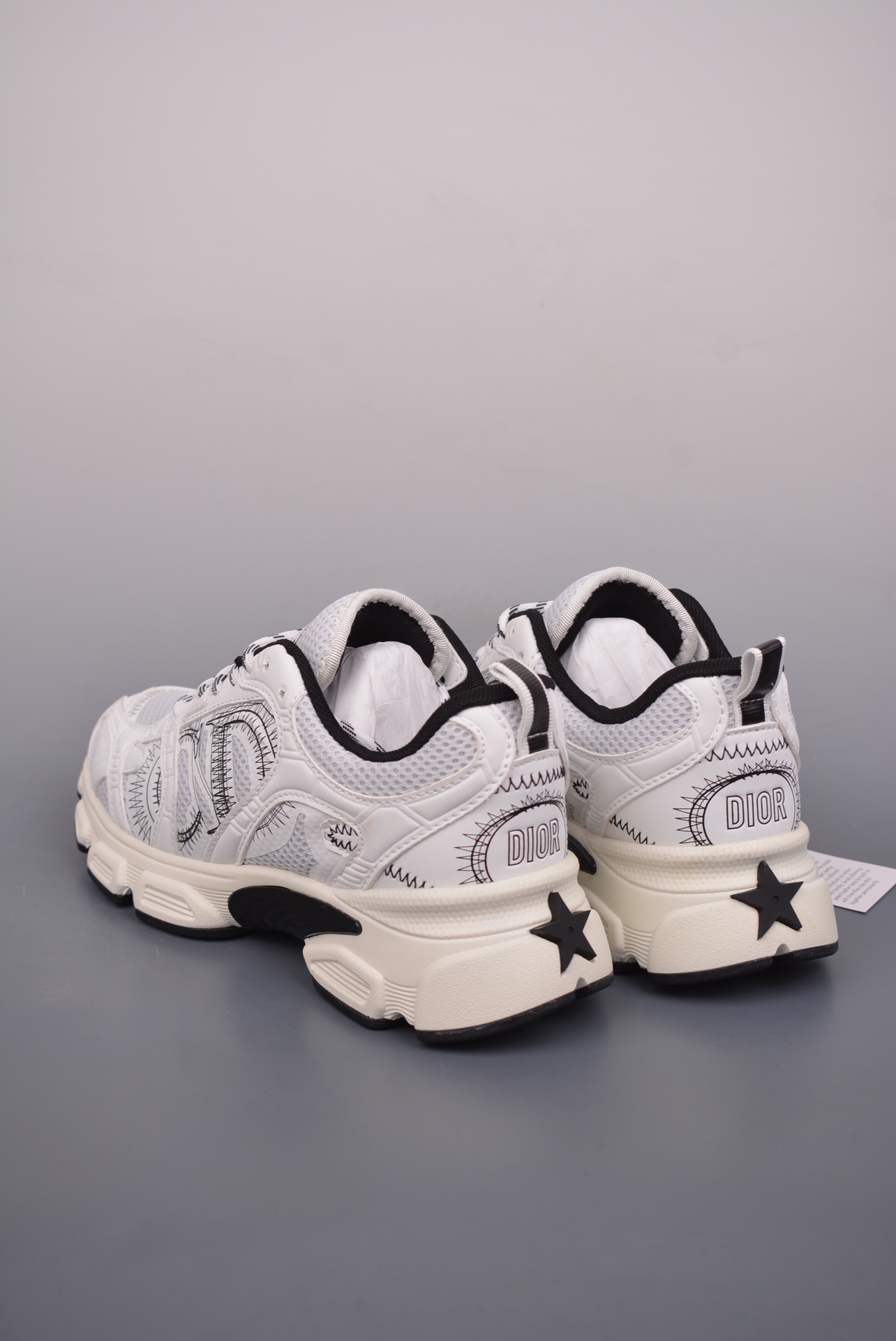 DIOR Chrono sneakers white and black