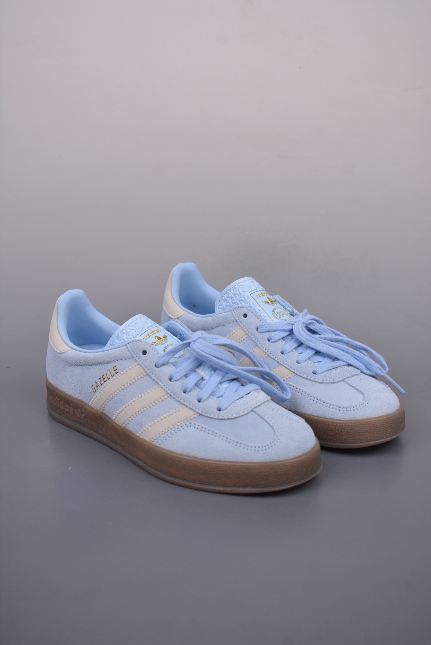 Adidas Gazelle Indoor Trainers Light Blue JI2717