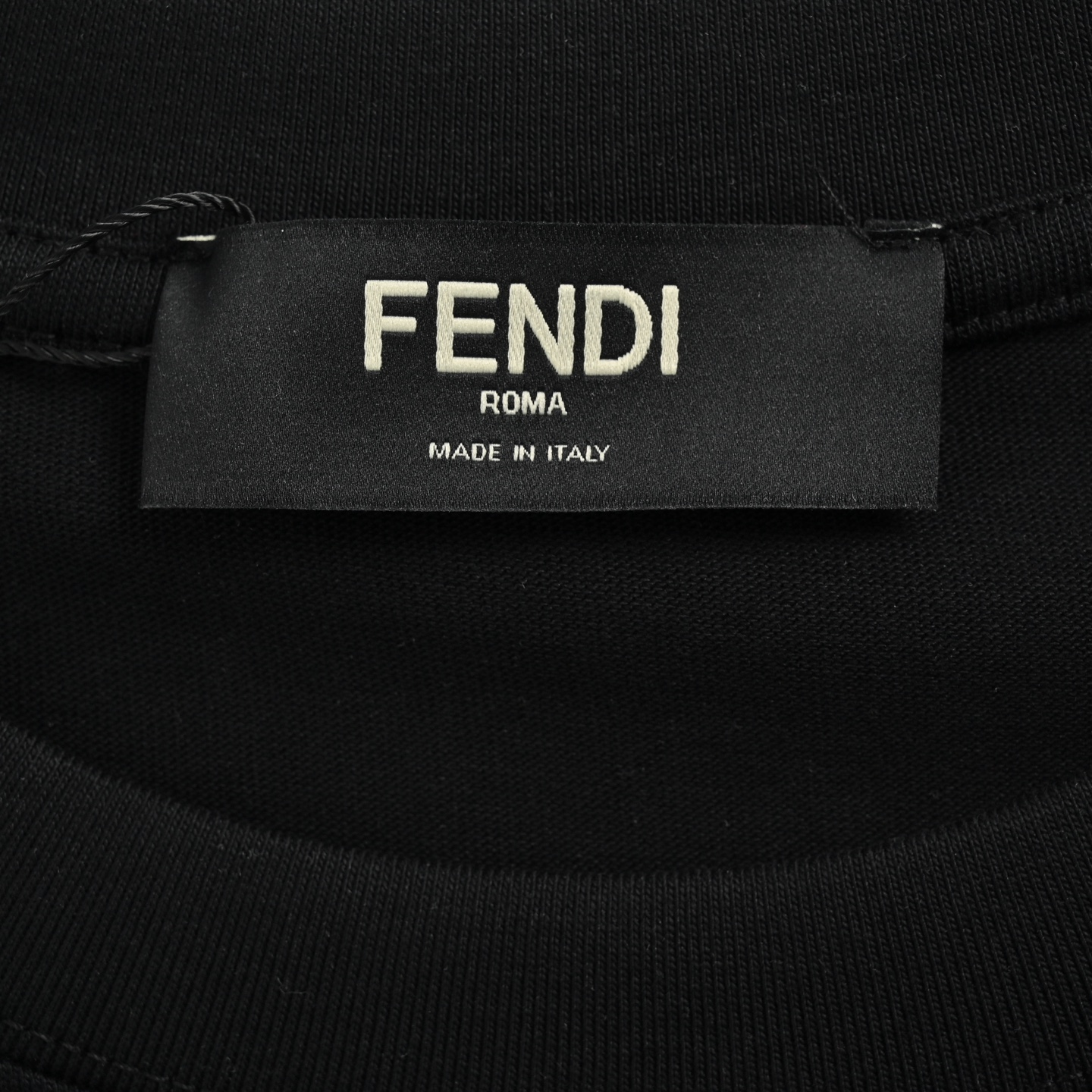 Fendi 25ss FF colorful embroidered short sleeves