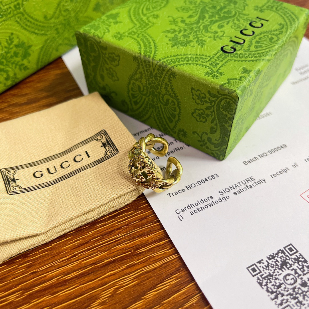 GUCCI GG chain ring