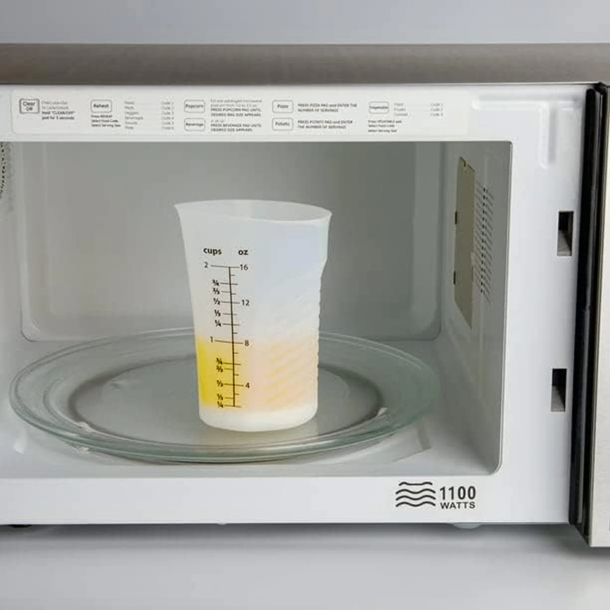 Prep Solutions 3 Pieces High Heat Silicone Measuring Cups Set, Clear