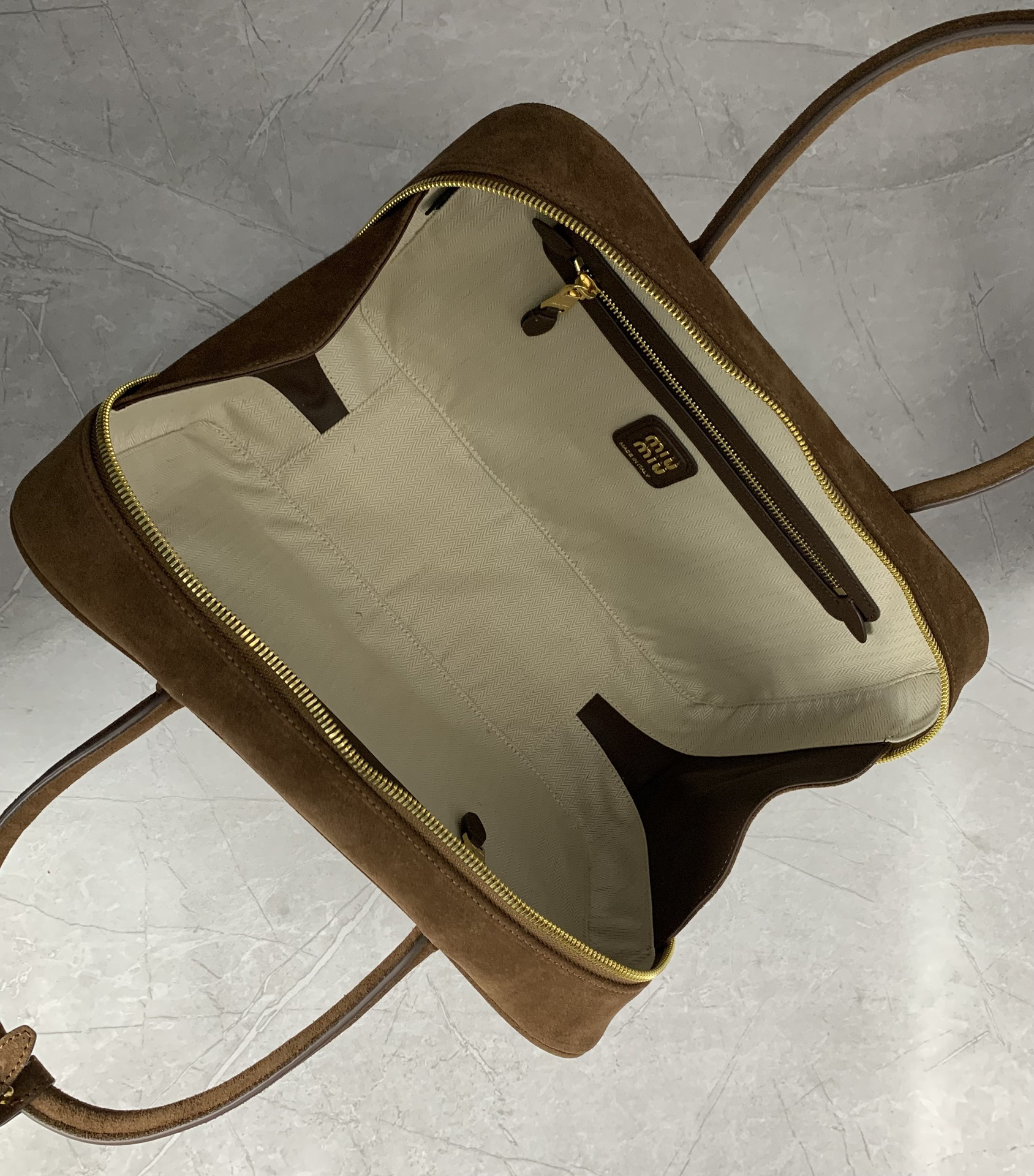 Miu Miu Deer Velvet Briefcase 5BB117