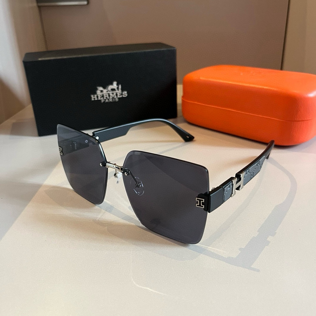 Hermes rimless sunglasses