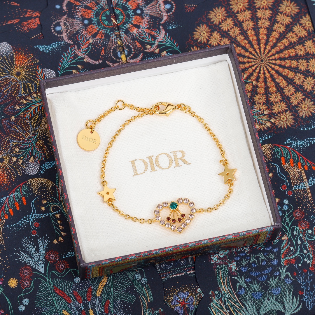 Dior Valentine's Day Heart Bracelet