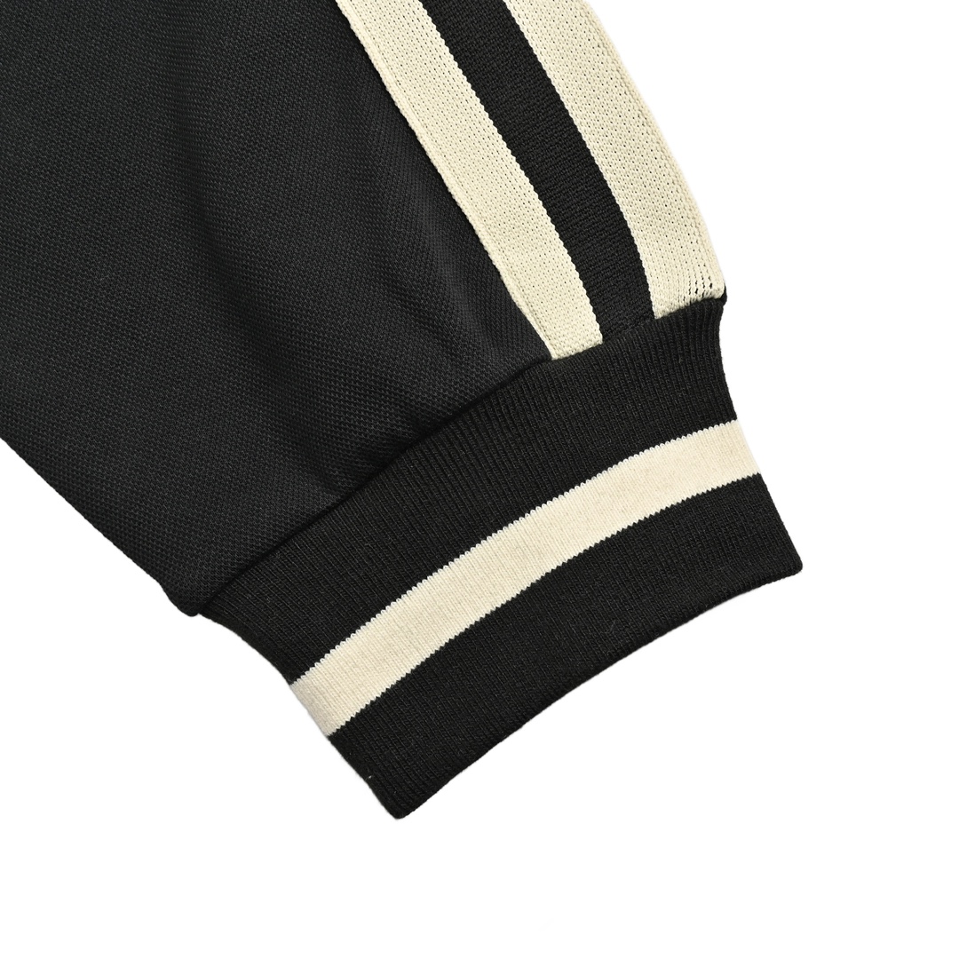 Loewe 24Fw colorblock web embroidered jacket