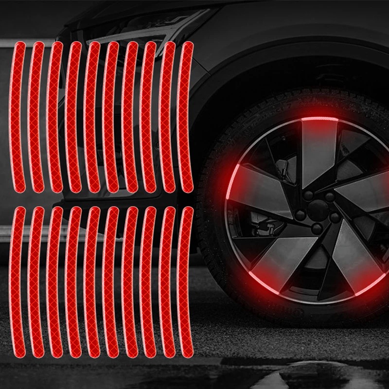 Car Wheel Hub Stickers