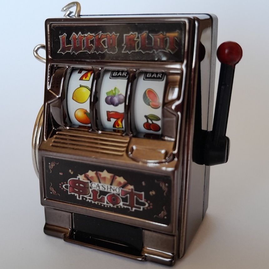 🔥ON SALE🔥Las Vegas Cute Souvenirs - Slots Keychain