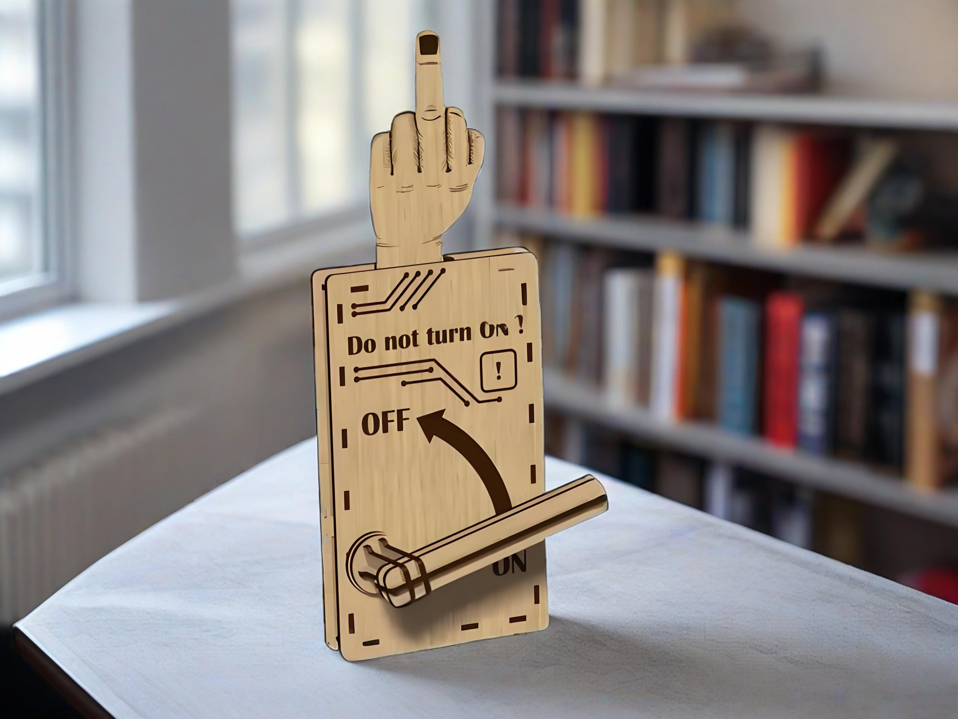 Switch - Automatic Middle Finger
