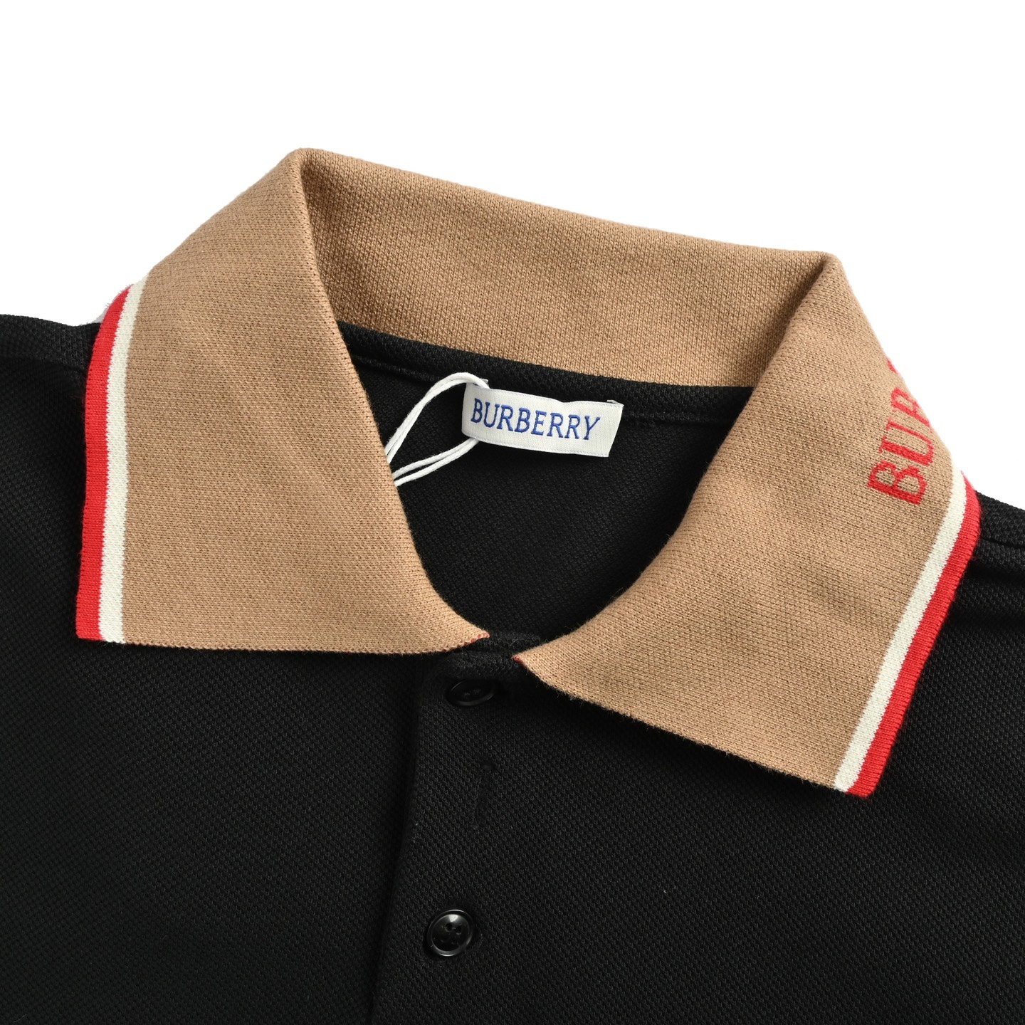 Burberry 25ss wheat ear warhorse embroidered Polo short sleeve