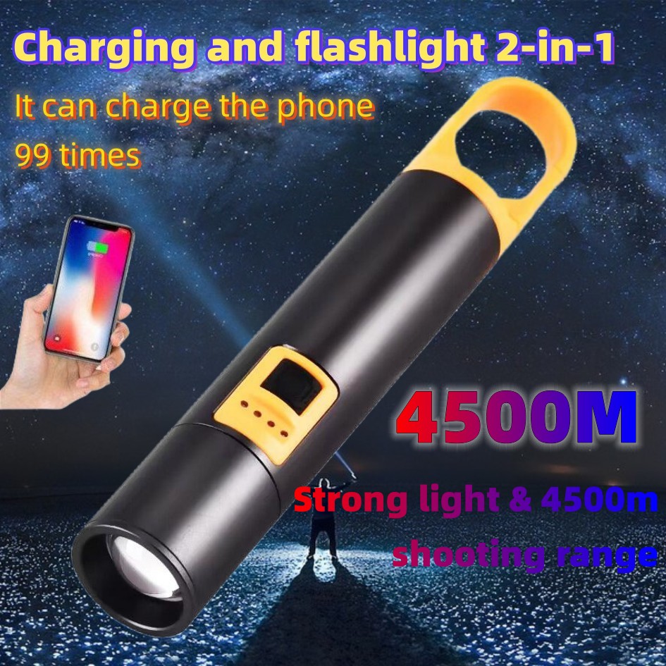 🔥Last Day Promotion - 50% OFF🔥Multifunctional Rechargeable Flashlight-BUY 2 GET 10% OFF & FREE SHIPPING