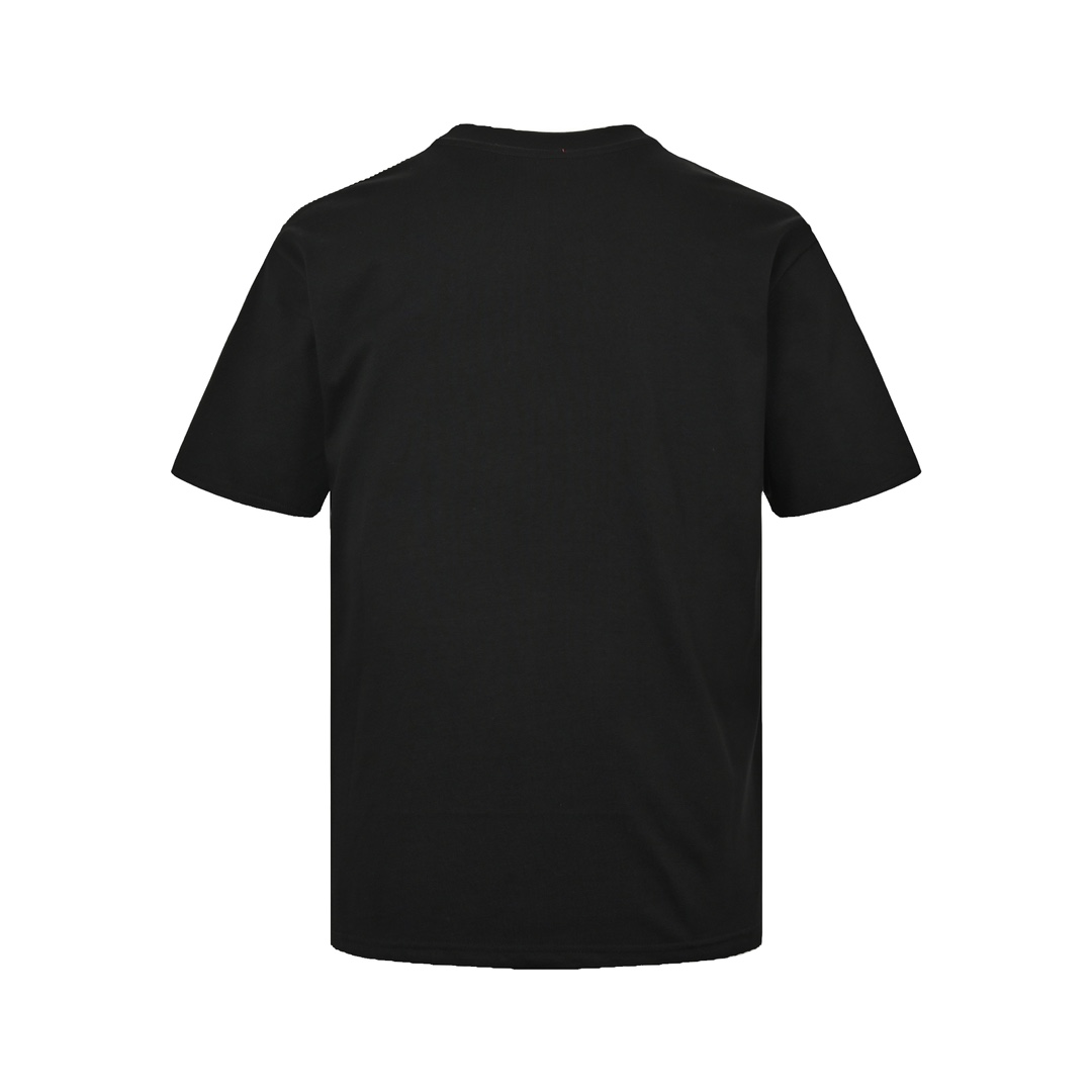 Gucci 24ss flame double G embroidered short sleeve