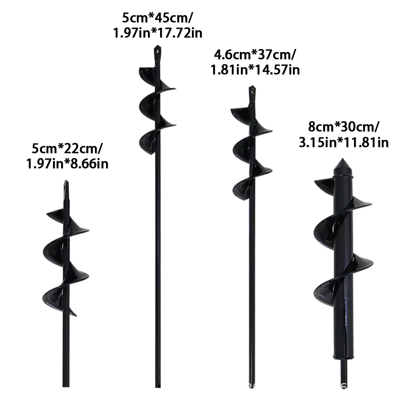 Easy Gardening Auger Spiral Drill Bit