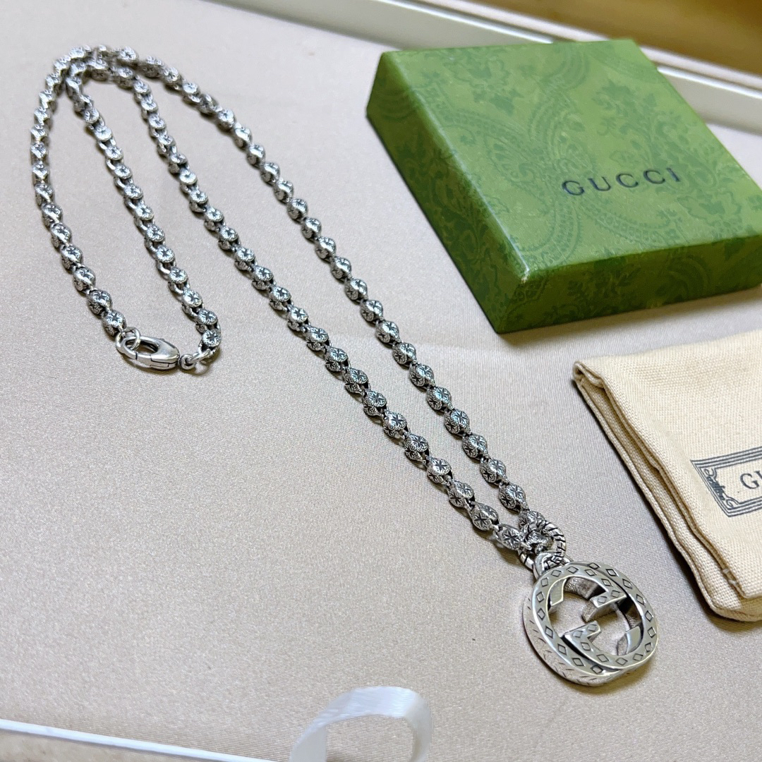 Gucci Anger Forest GG Vintage Necklace