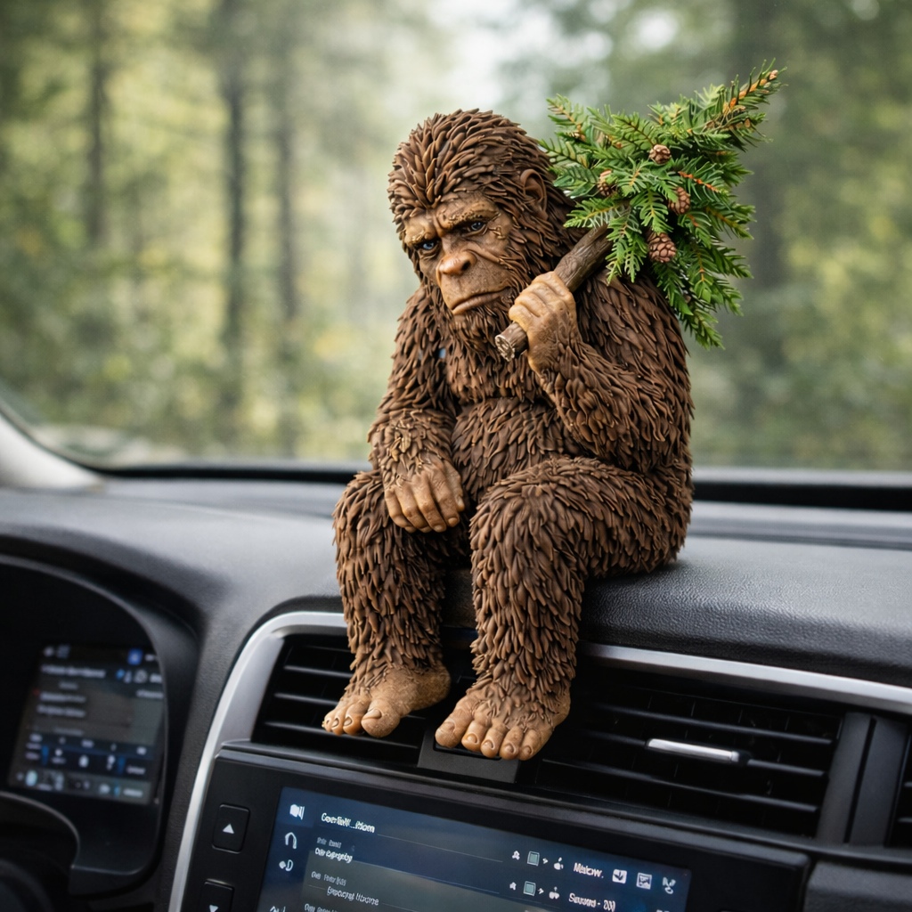 Bigfoot Desk Companion Resin Figurine