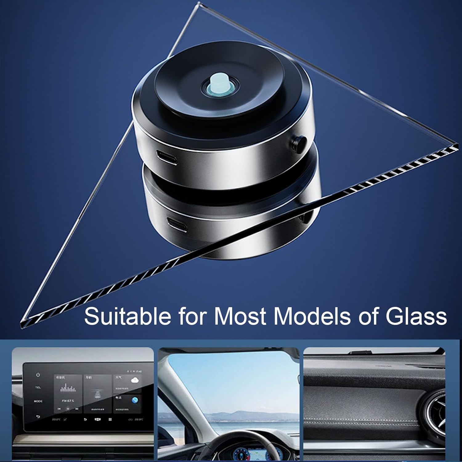 👍Last Day Promotion 45% OFF💥2024 upgrade Dual-Sided Magnetic Phone Holder with Automatic Suction Cup