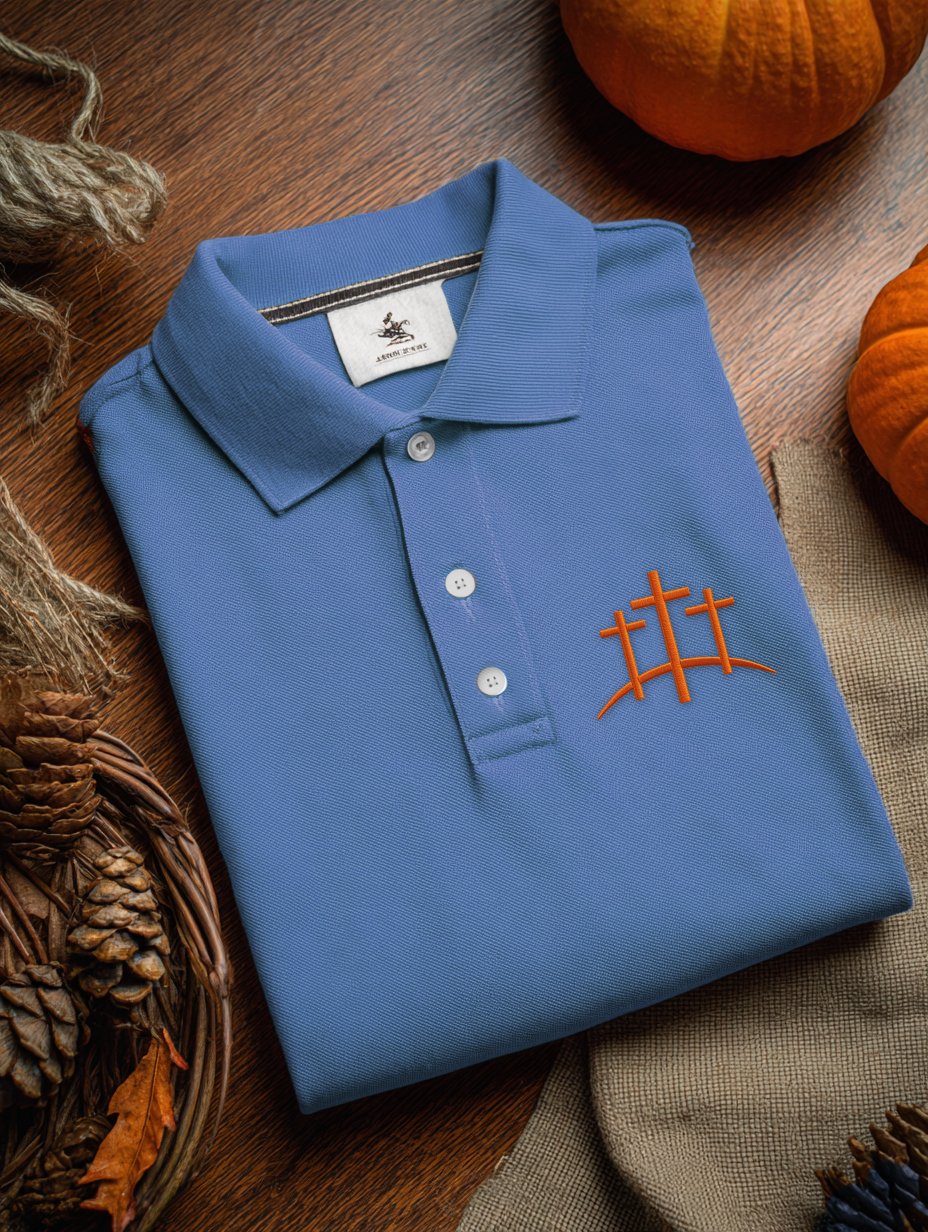 Men's Casual Autumn Faith Polo