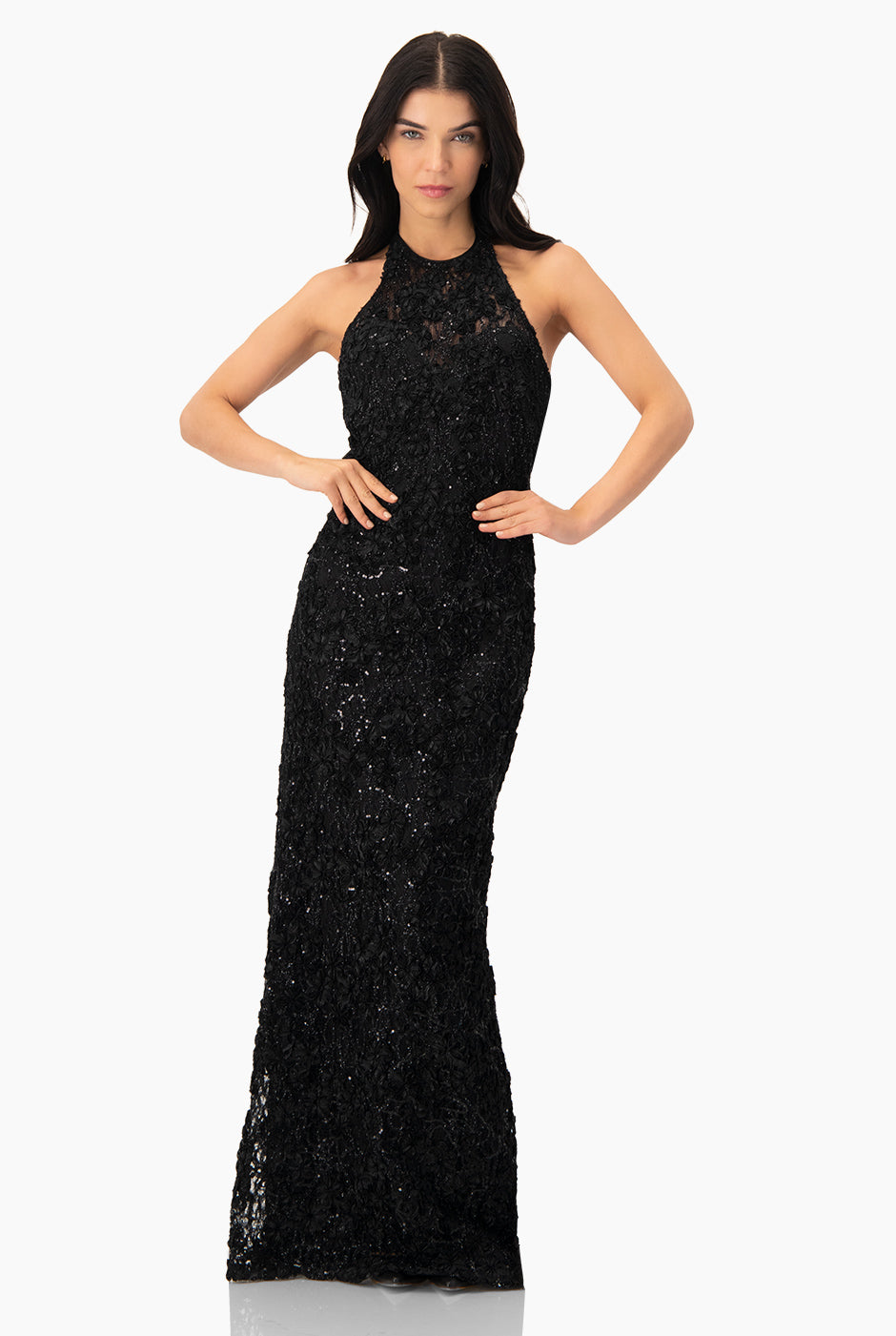 Vestido con escote en espalda