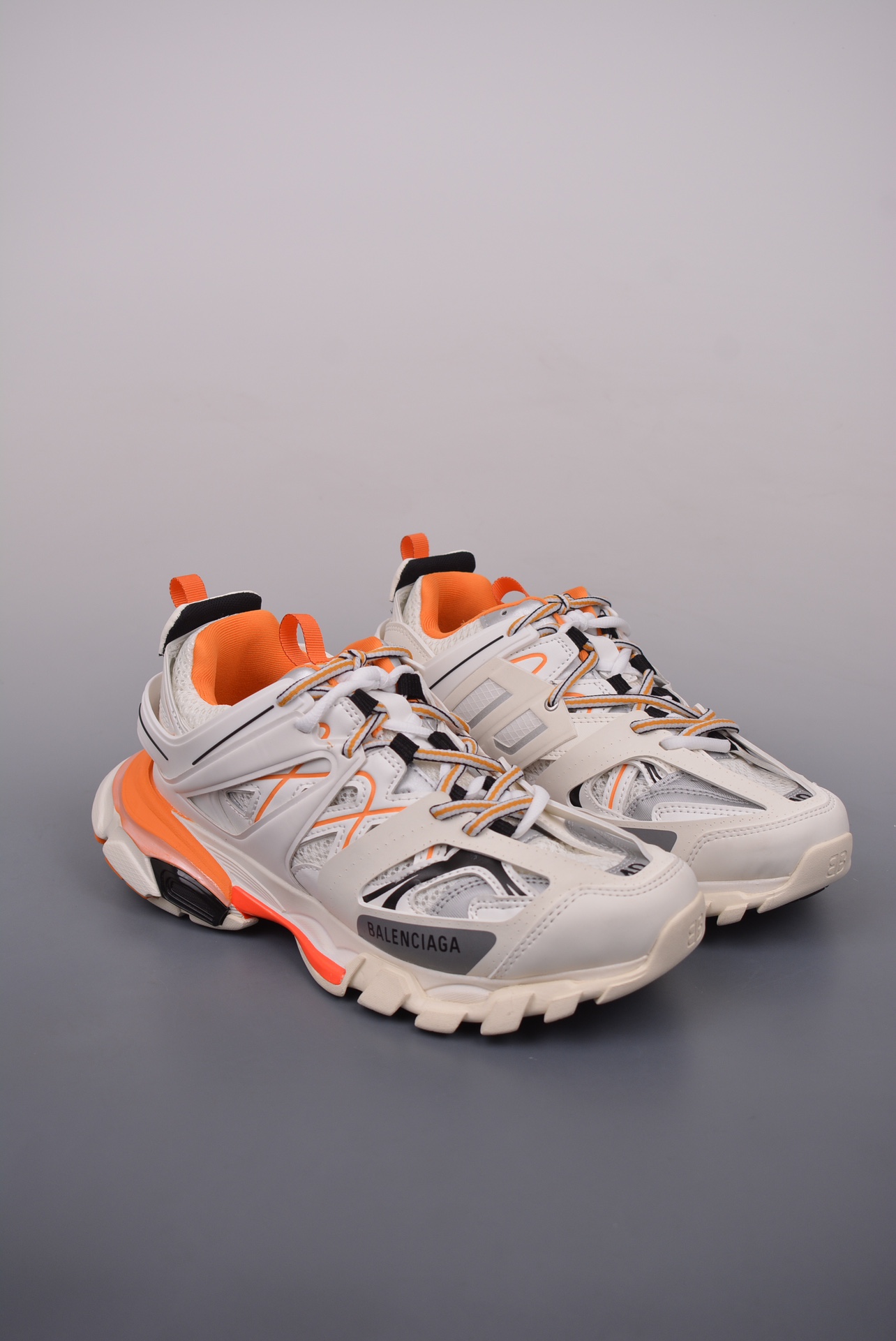 BALENCIAGA Track Trainers 3.0 Orange White