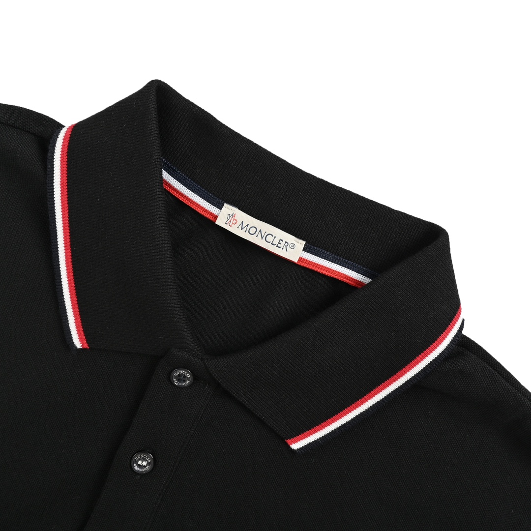 Moncler 24ss classic embroidered Polo short sleeve