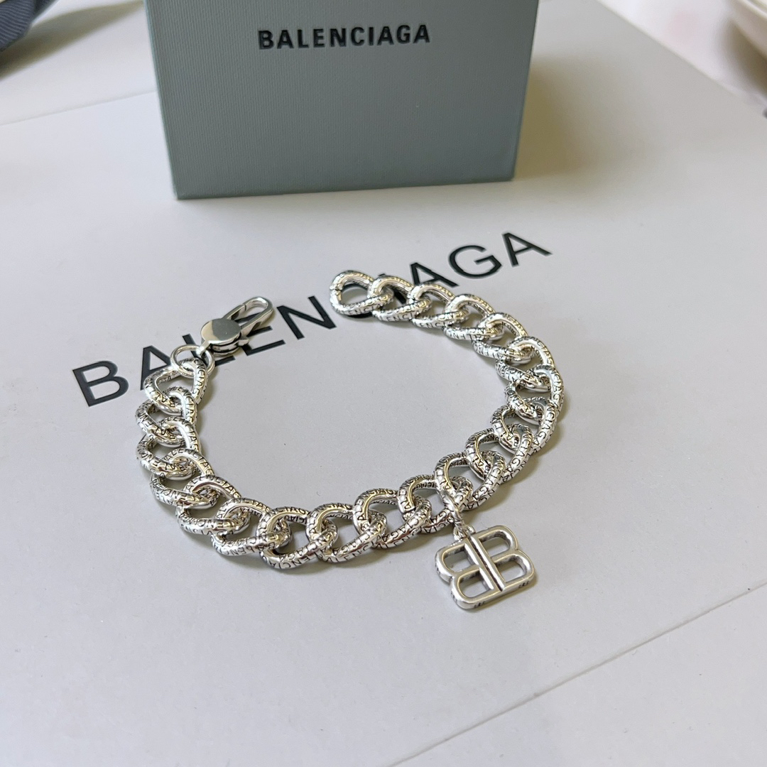 Balenciaga BB chain bracelet