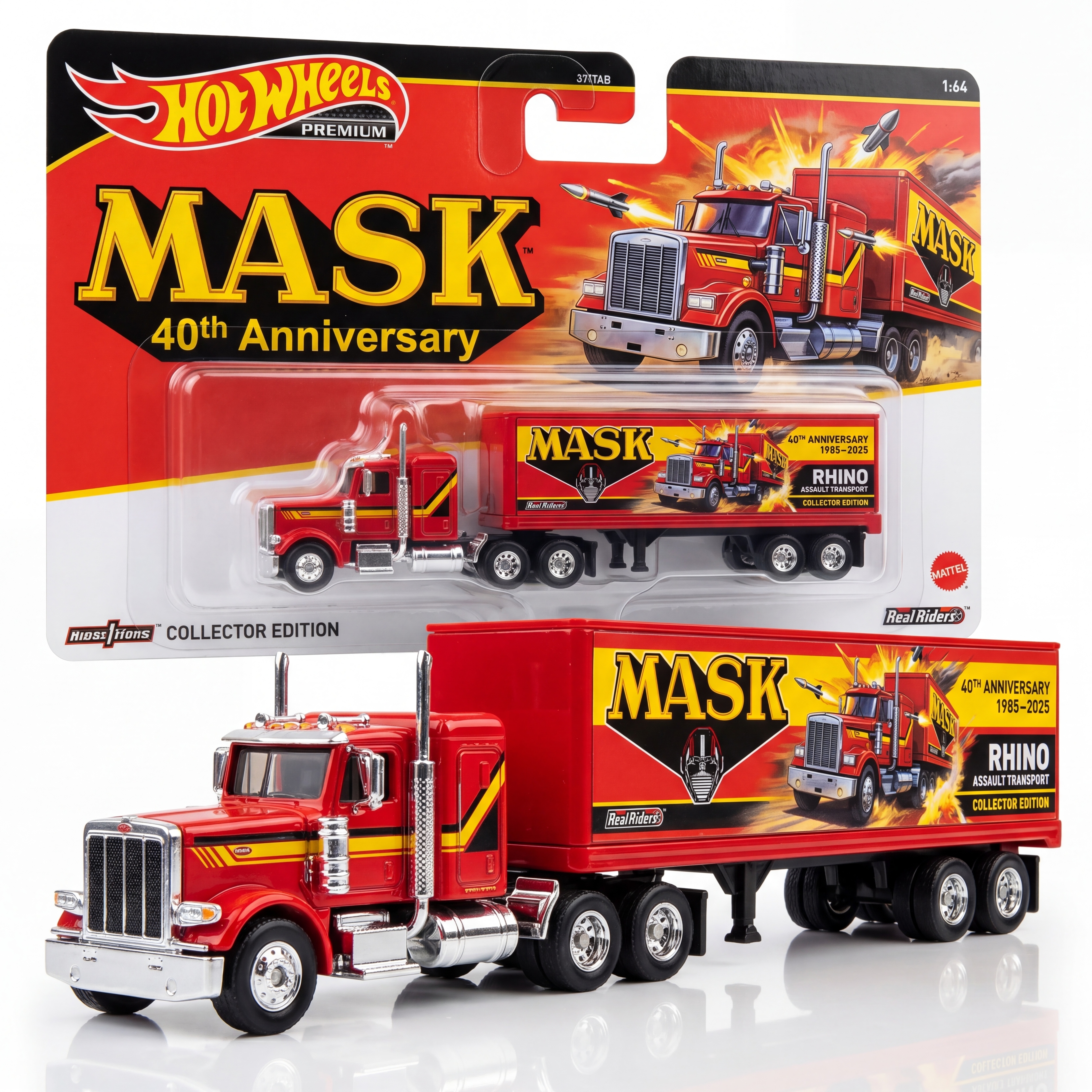 MASK 40th Anniversary Rhino Assault Transport – Hot Wheels Collector Edition