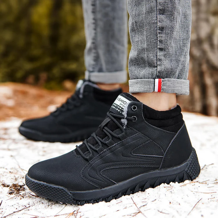 Couple's Non-Slip Plush Sneakers