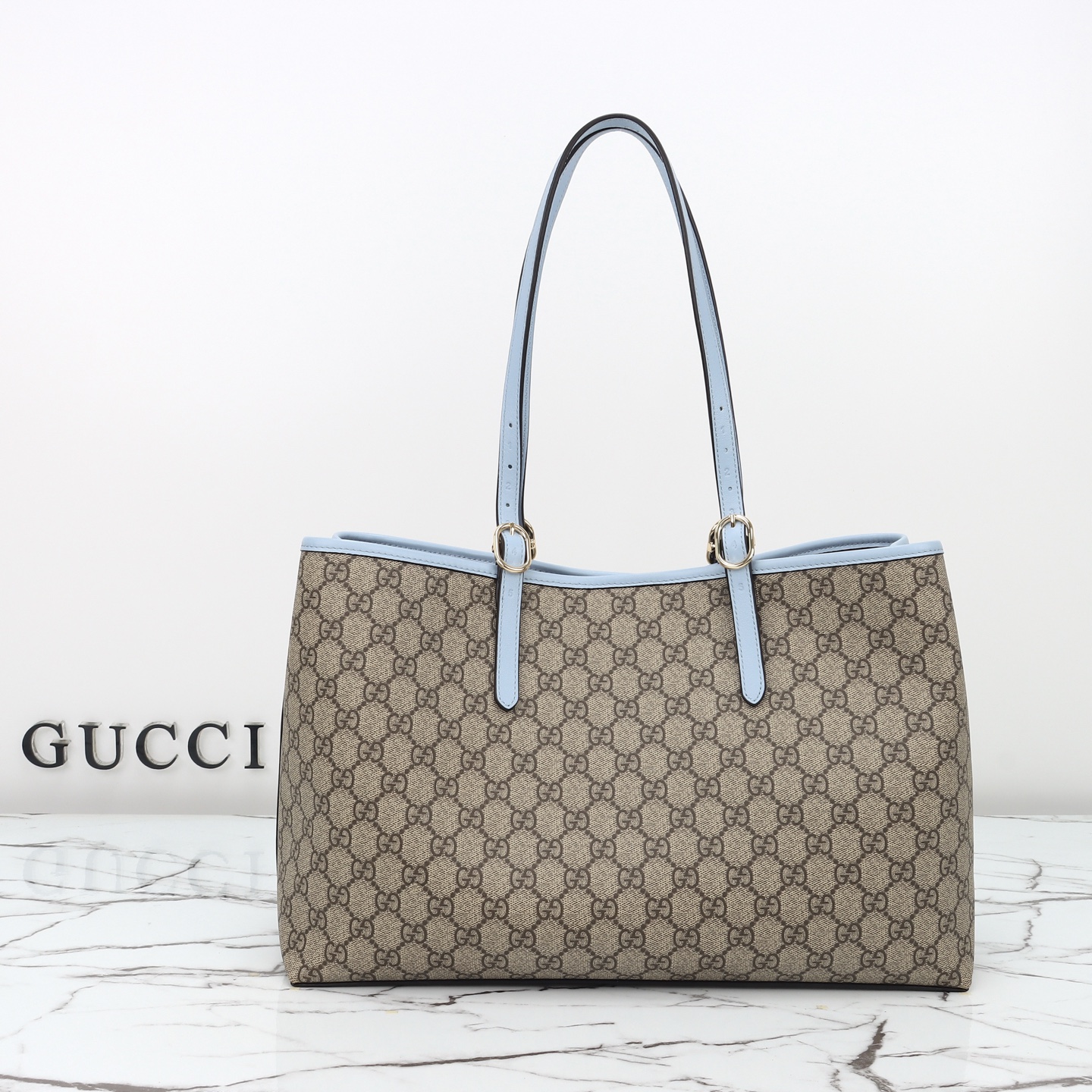 Gucci GG Emblem large tote bag 815213 FAD6L 9862