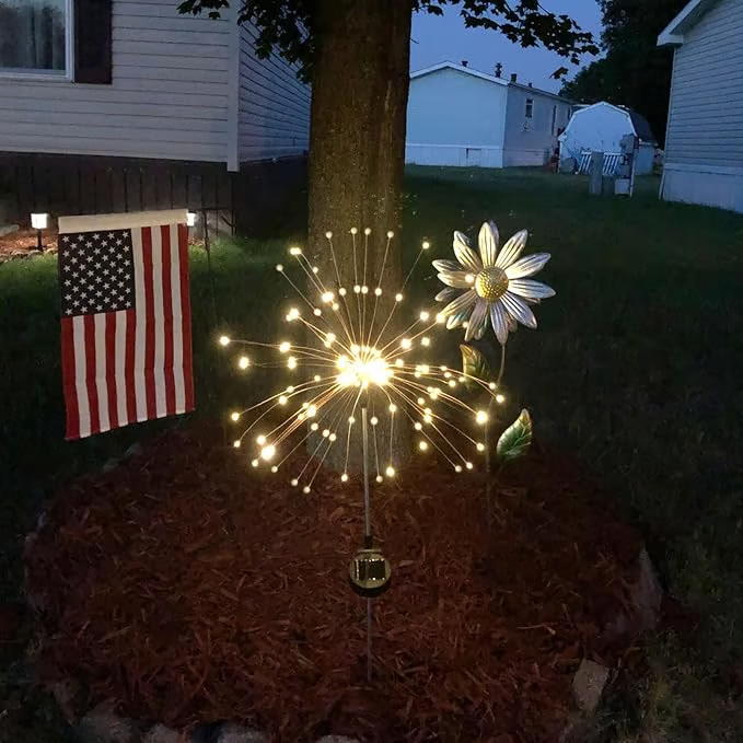 ❤️Last Day 49% OFF - 3PCS/SET Solar Powered Garden Fairy Lights