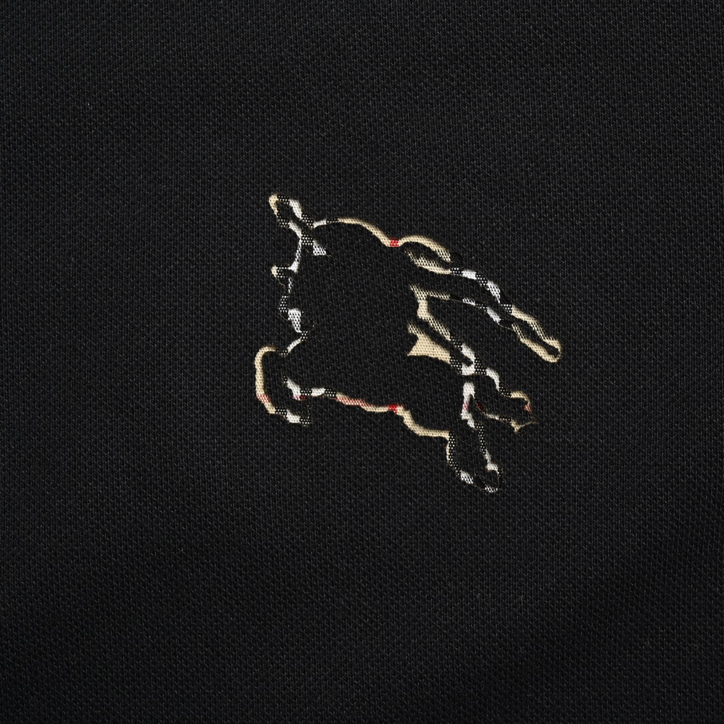 Burberry 25ss hollow warhorse Polo short sleeve