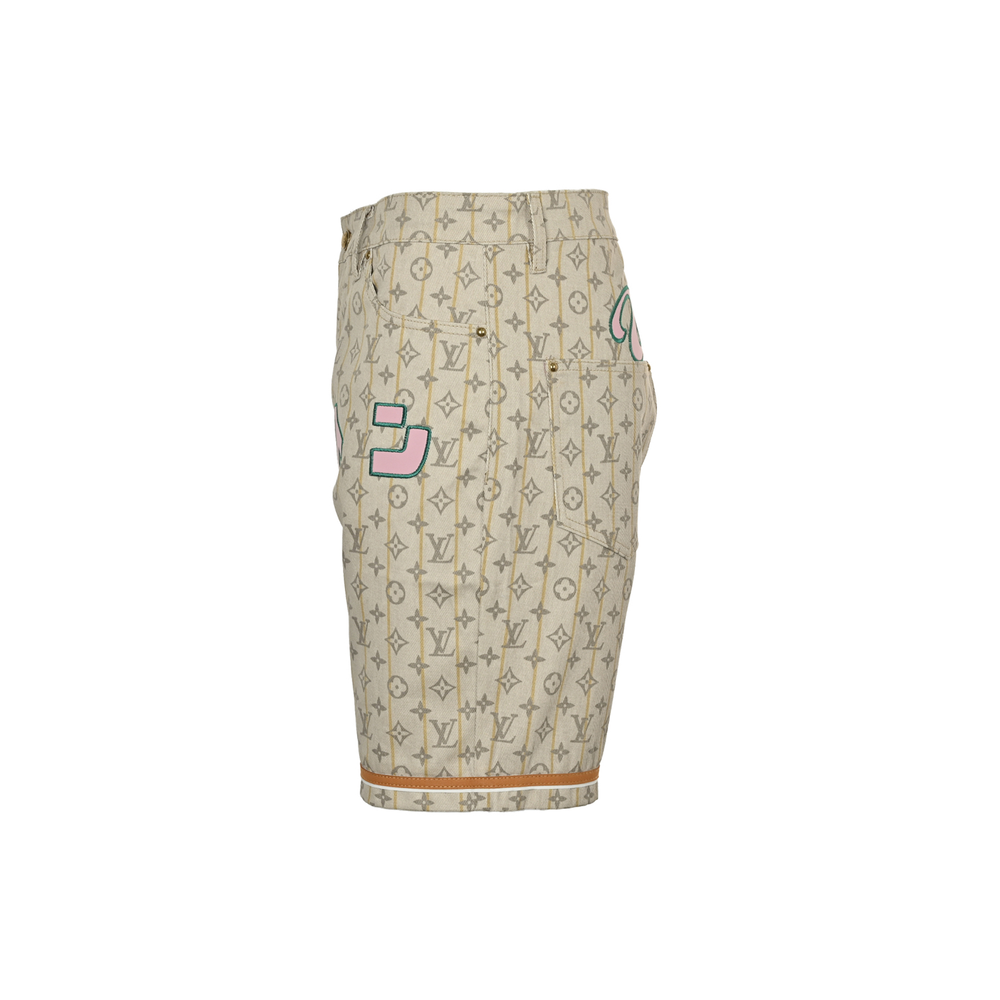Louis Vuitton 25ss catwalk collaboration Japanese shorts