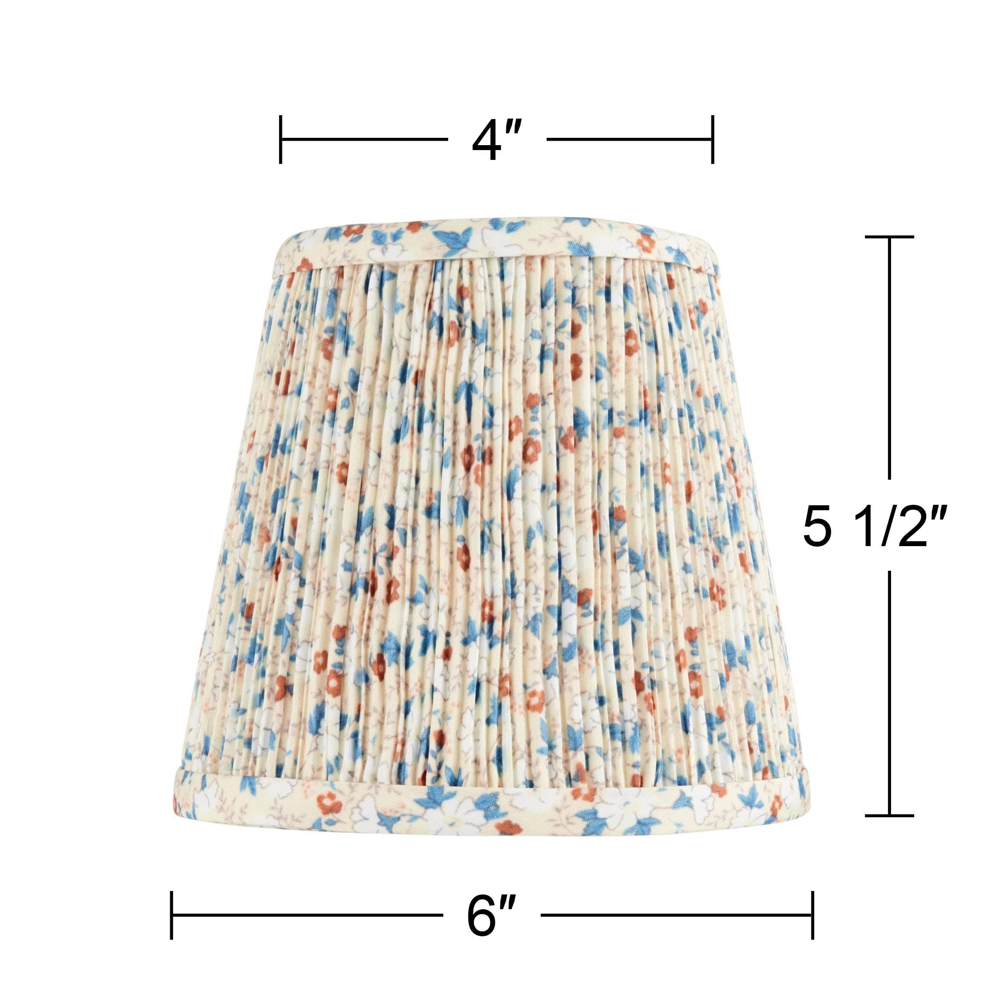 🌸 Vintage-Inspired Floral Pleated Lampshade – A Cozy Glow with Timeless Charm! 🌸
