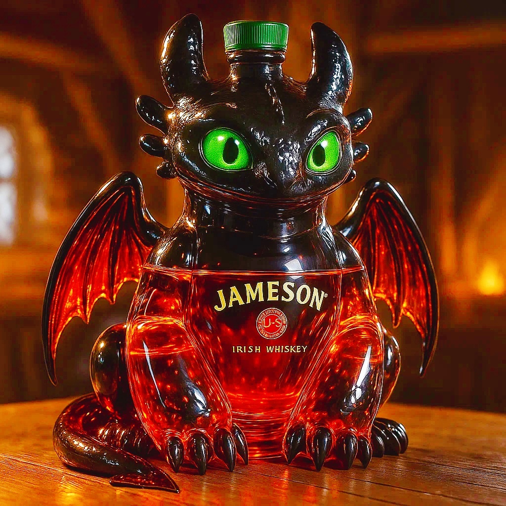 Toothless Collector's Edition Whiskey Decanter