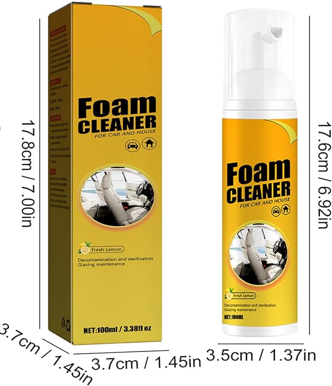 HOT SALE🔥New upgrade Foam Cleaner For Cars And Kitchens, Kitchenware, Etc