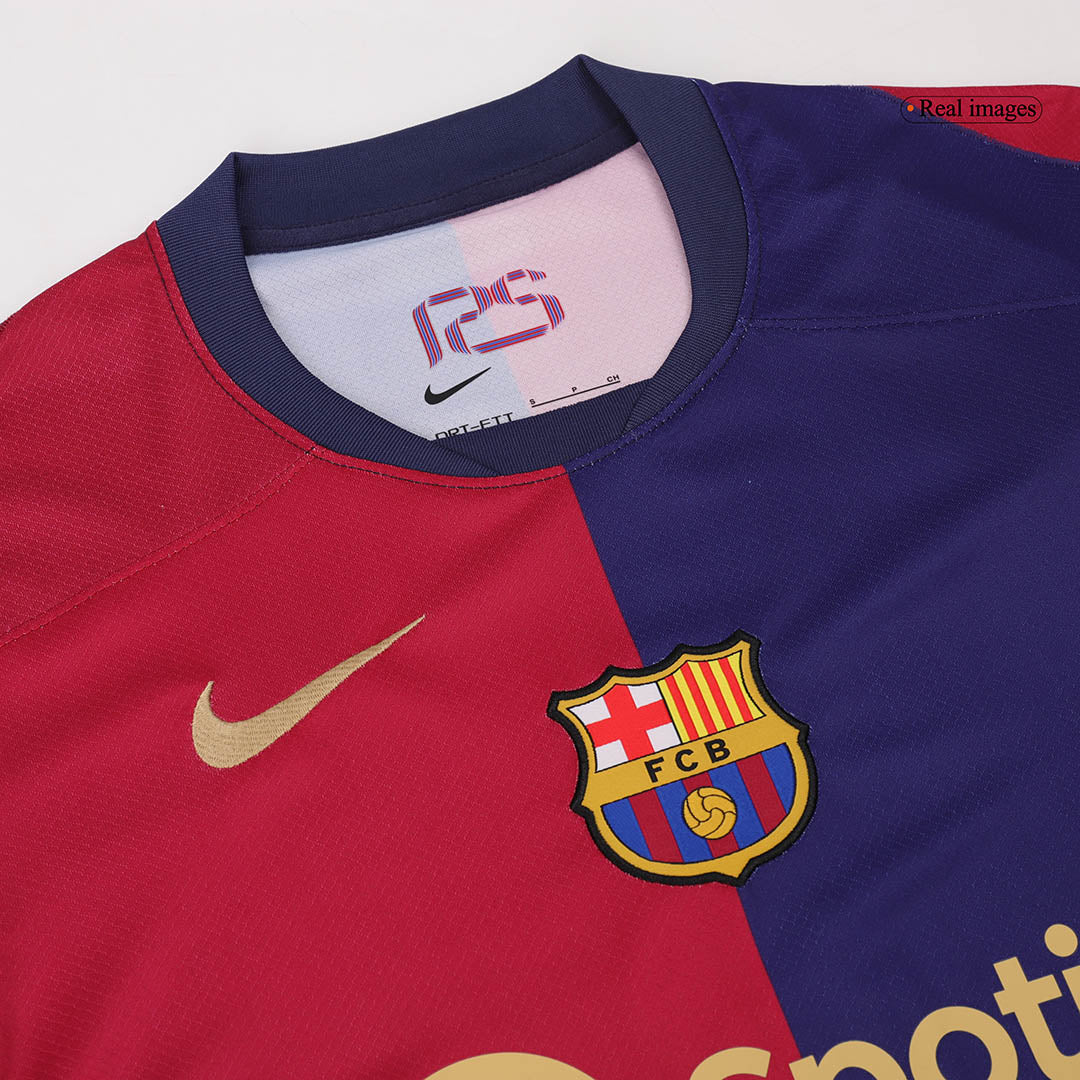 Barcelona football jersey set (Shirt+Shorts) 2024/25