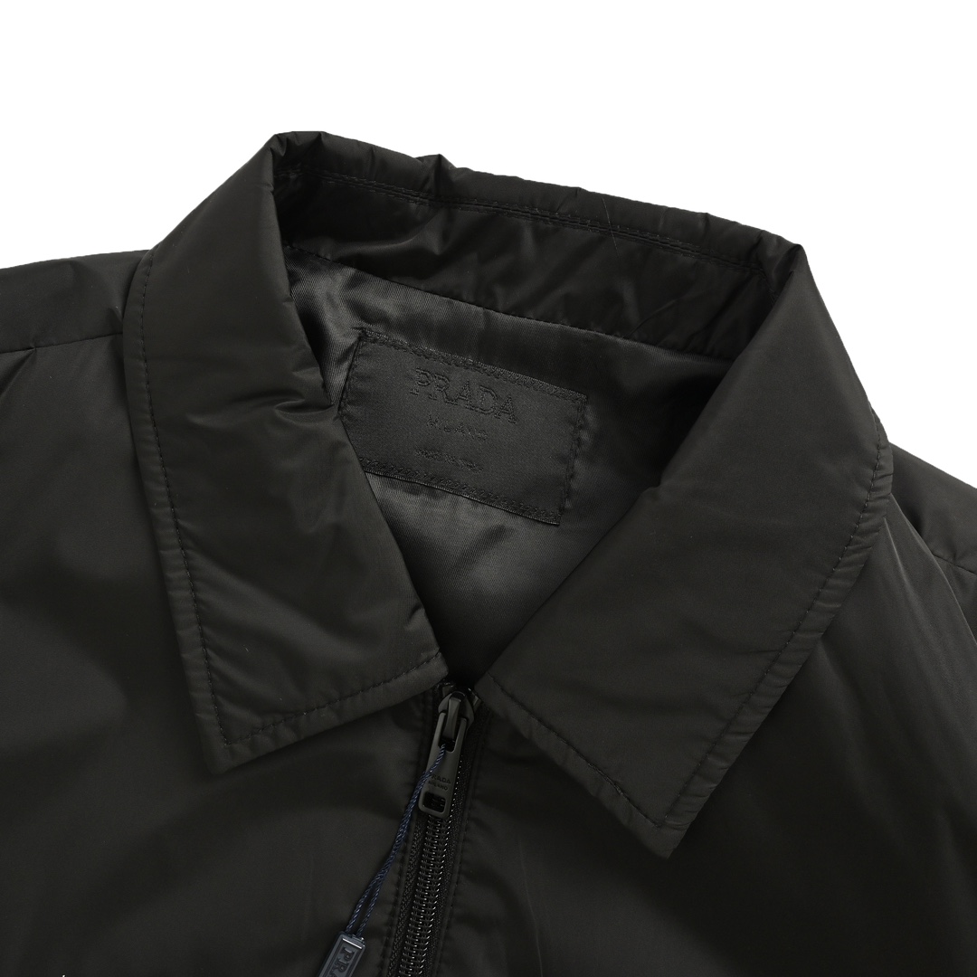 Prada 24Fw double pocket quilted jacket