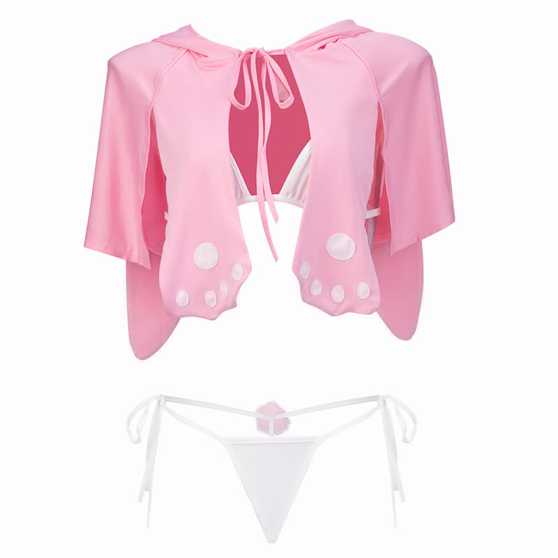 Cosplay Bunny Hollow Lingerie Set
