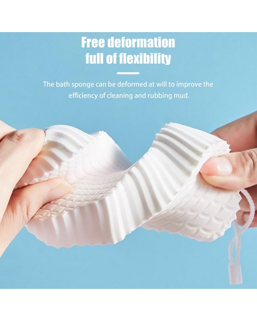🔥45% OFF Last Day Sale -Super Soft Exfoliating Bath Sponge-BUY 3 GET 2 FREE & FREE SHIPPING