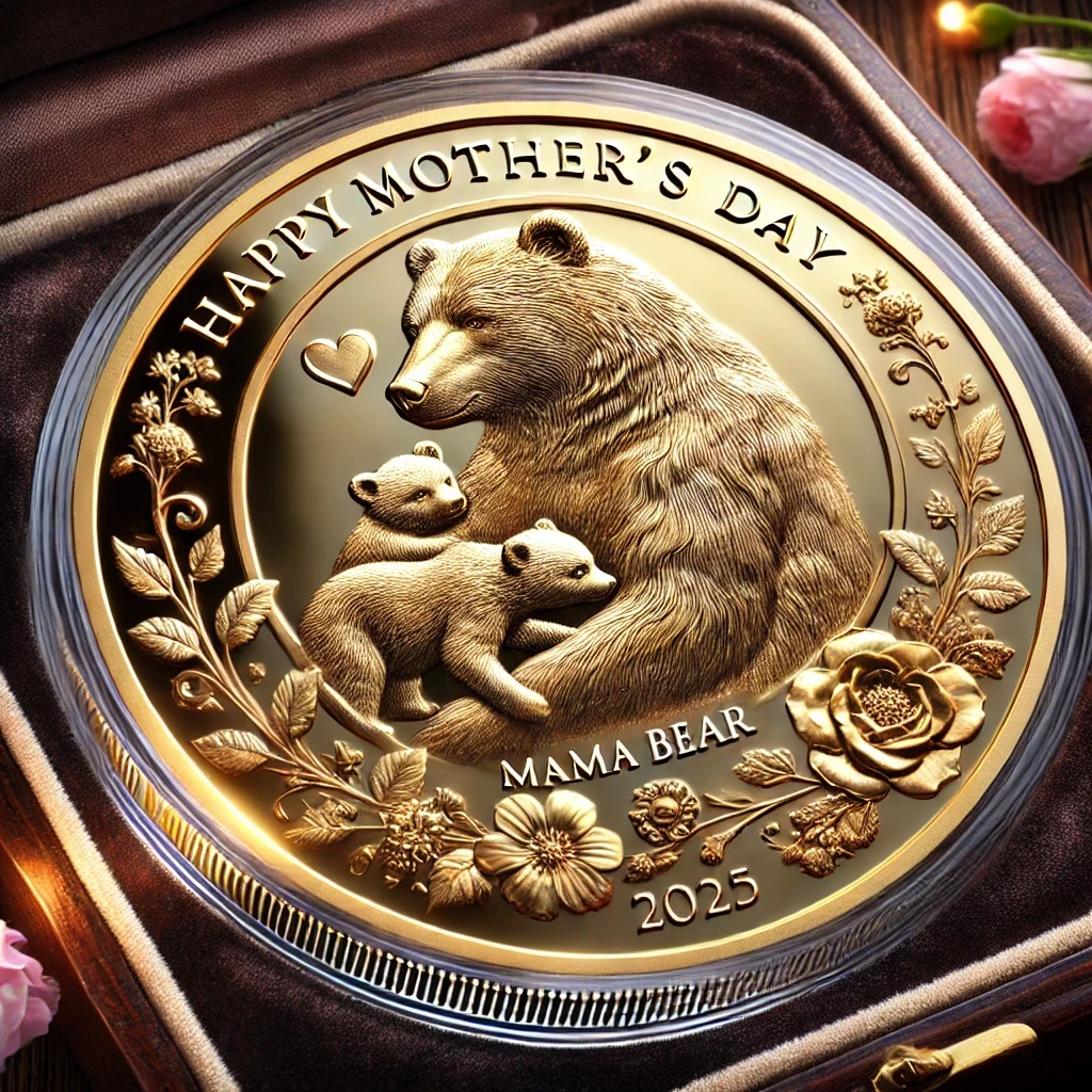2025 Mama Bear Mother’s Day Coin