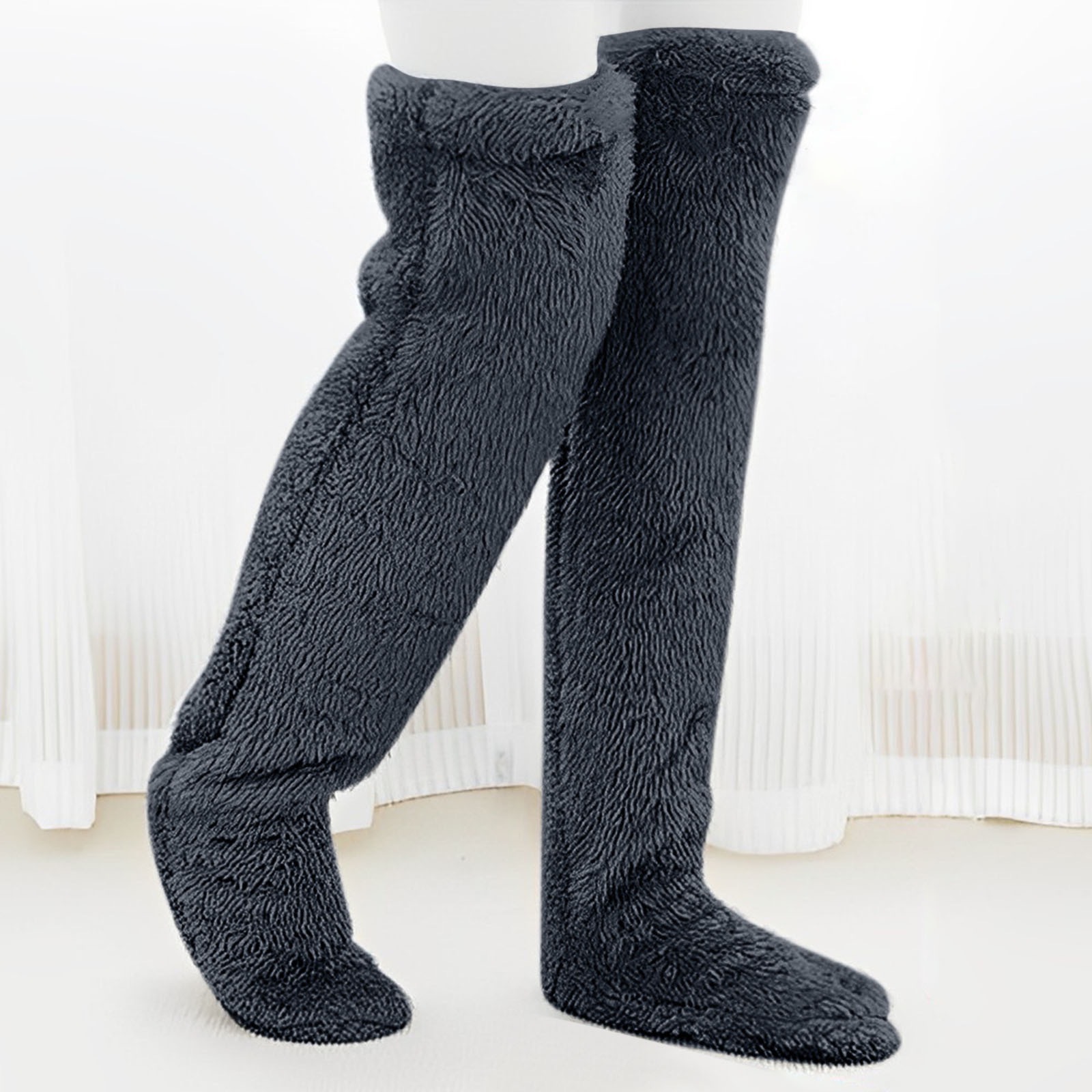 🎄WINTER ON SALE🎄Knee-high thickened warm plush floor socks