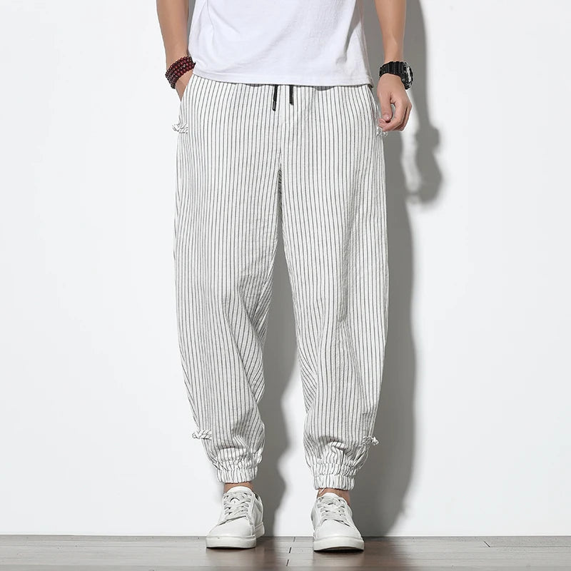 Casual Cotton Men's Trousers