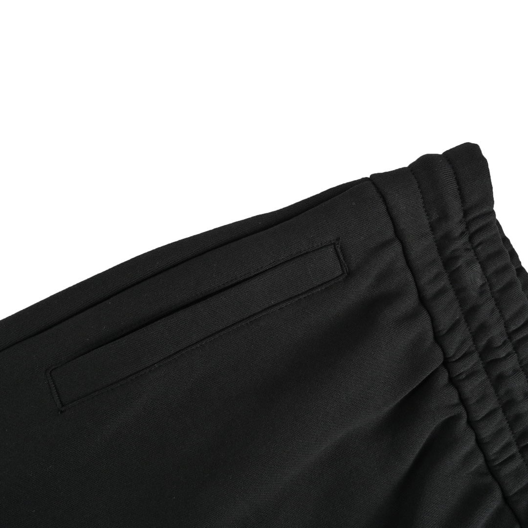 Loewe 23Fw embroidered colorblock logo trousers