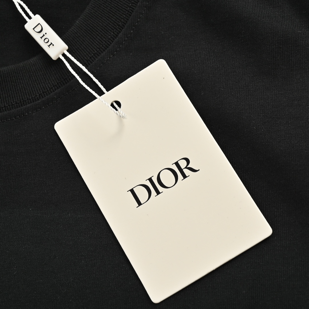 Dior 24ss ice cream cone print short sleeves