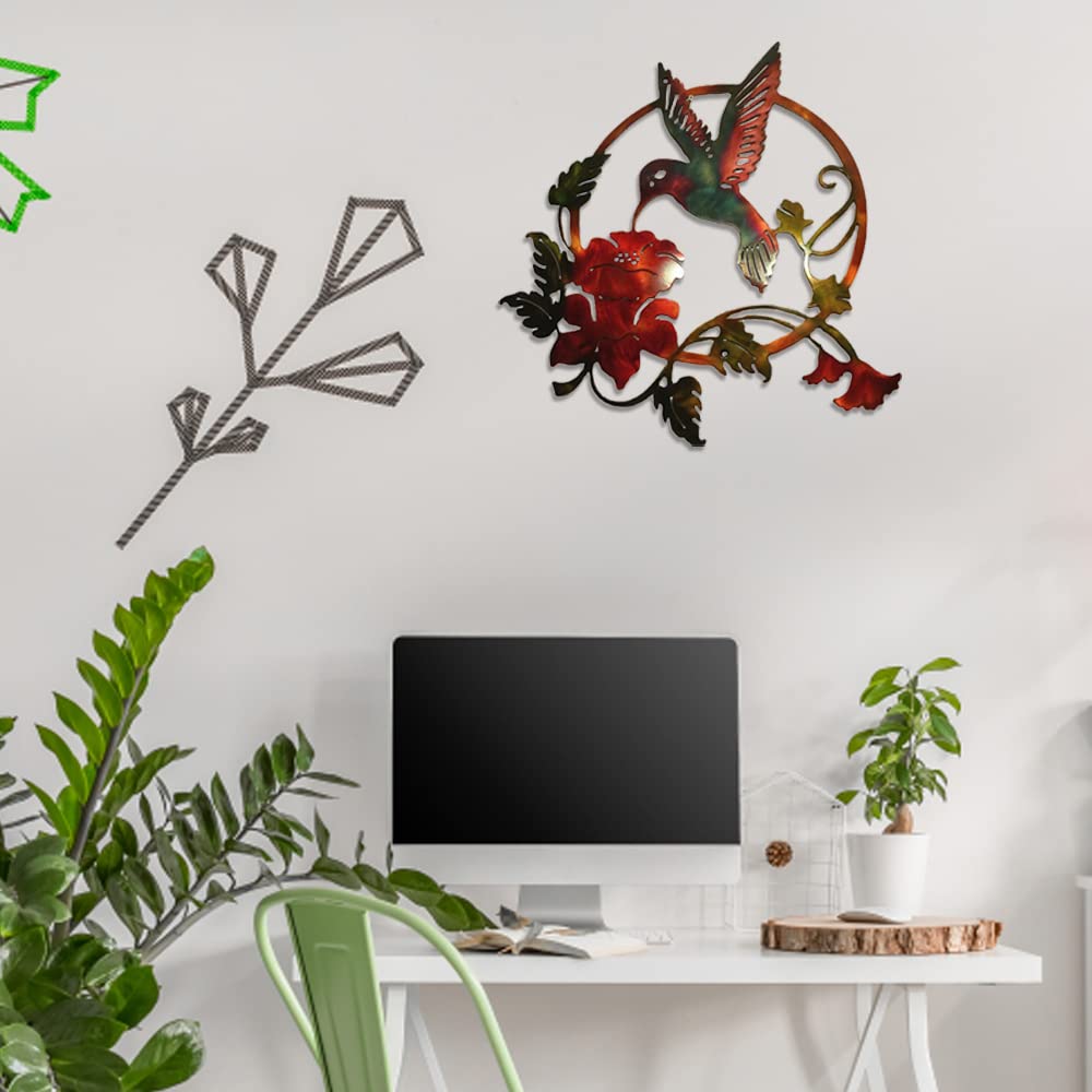 (🔥Last Day Promotion-SAVE 50% OFF)Metal Hummingbird Wall Decoration-BUY 2 GET 10% OFF & FREE SHIPPING