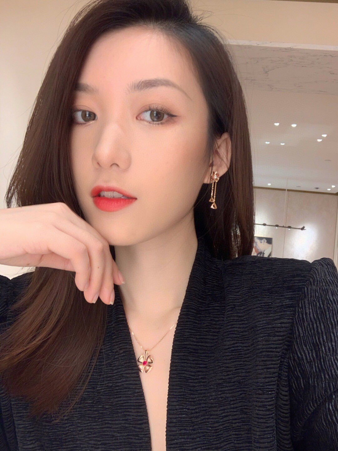 Bulgari Petal Earrings