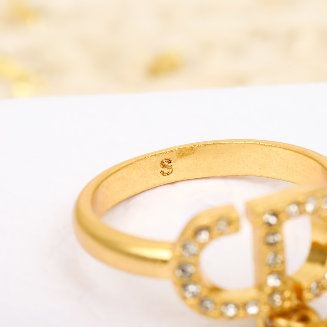 Dior Pentagram CD Ring
