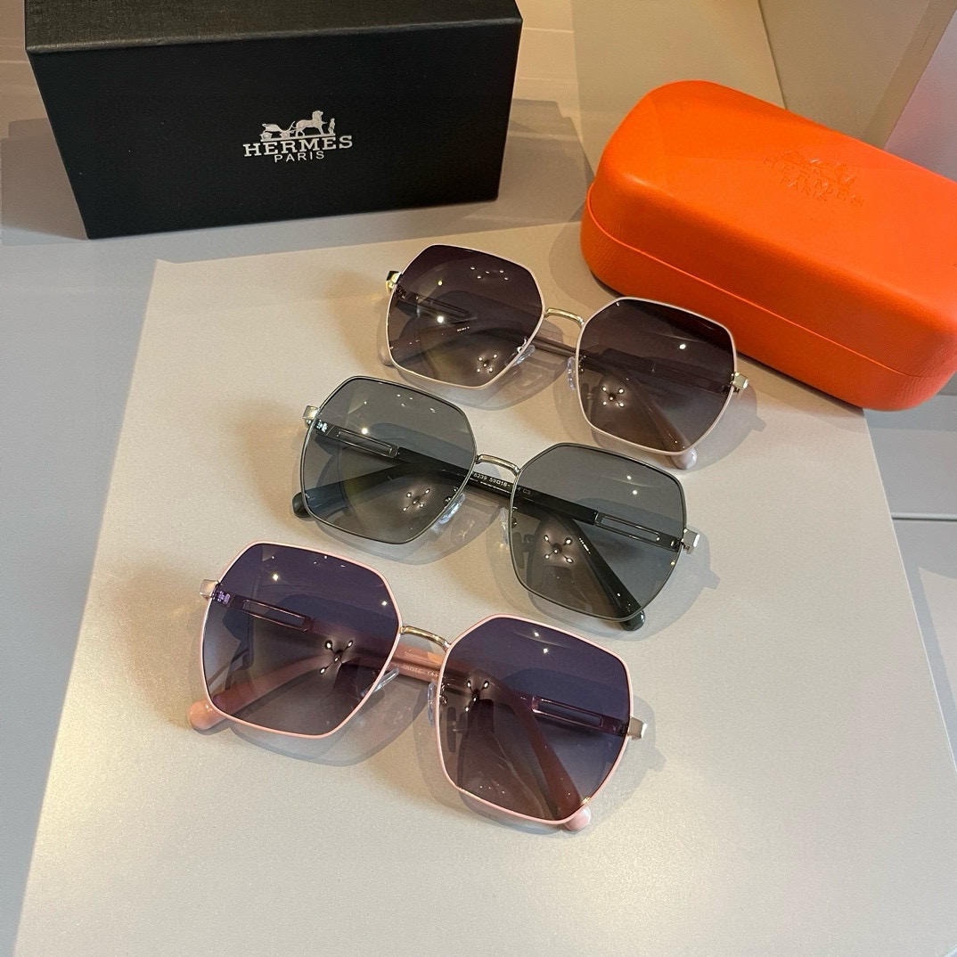 Hermes Square Frame Sunglasses