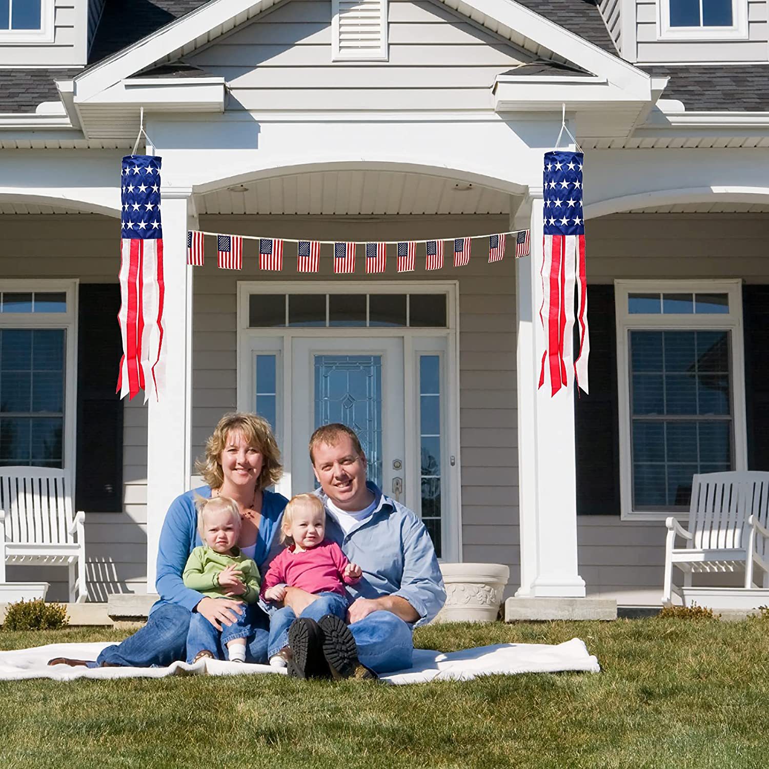 (🔥Last Day 60% OFF)-American Flag Wind Vane